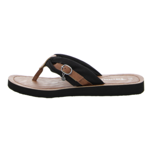 Zehentrenner - Tamaris - black/muskat