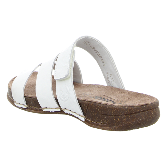 Rieker - 61450-80 - 61450-80 - weiss - Pantoletten