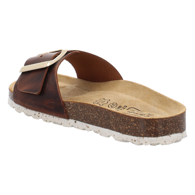 camel active - 54BON03-400-400 - 54BON03-400-400 - natur - Pantoletten
