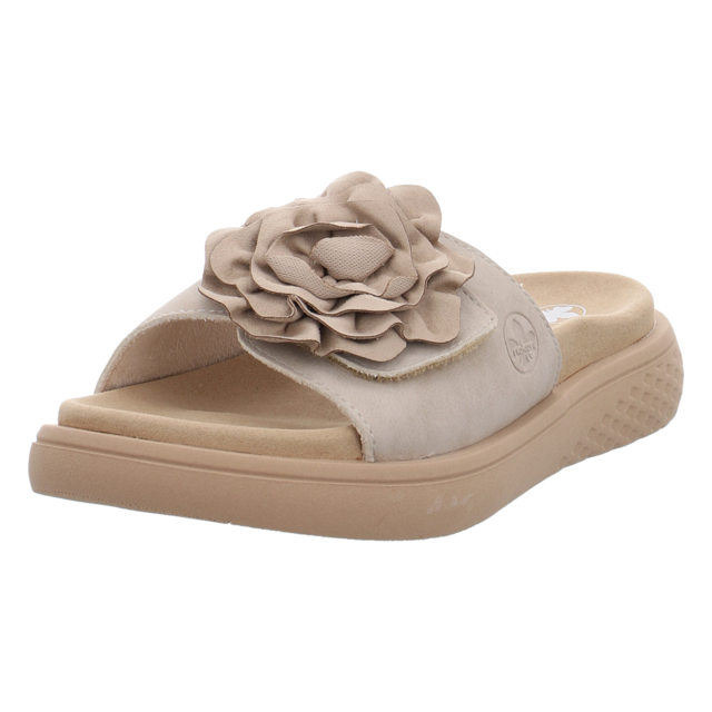Rieker - V1562-62 - V1562-62 - beige - Pantoletten