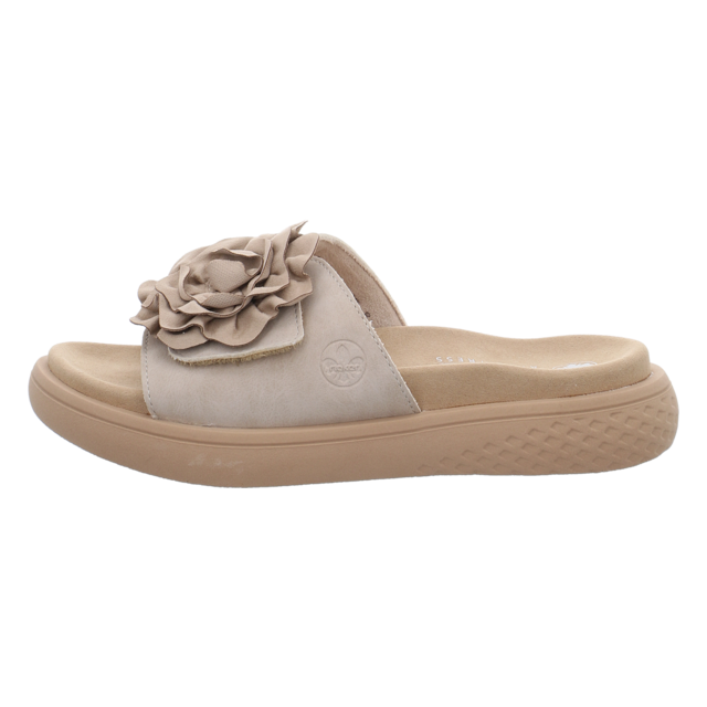 Rieker - V1562-62 - V1562-62 - beige - Pantoletten