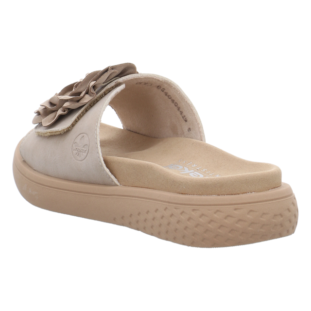 Rieker - V1562-62 - V1562-62 - beige - Pantoletten