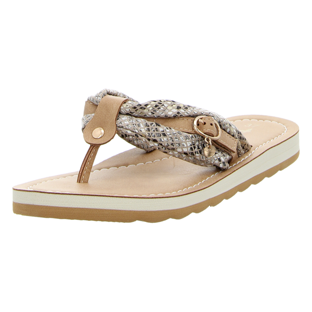 Tamaris - 1-27149-46-483 - 1-27149-46-483 - beige - Zehentrenner