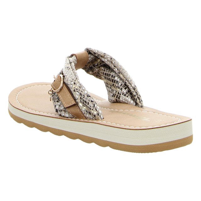 Tamaris - 1-27149-46-483 - 1-27149-46-483 - beige - Zehentrenner