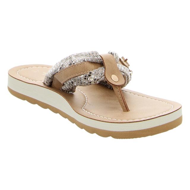 Tamaris - 1-27149-46-483 - 1-27149-46-483 - beige - Zehentrenner