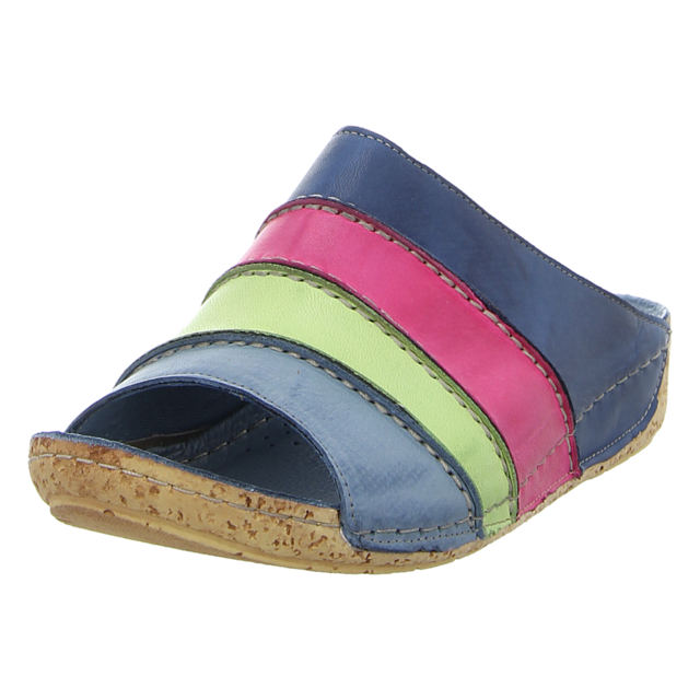 Gemini - 336076-02/870 - 336076-02/870 - jeans/kiwi - Pantoletten