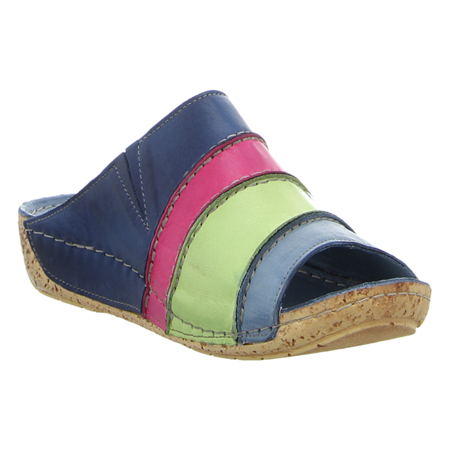 Gemini - 336076-02/870 - 336076-02/870 - jeans/kiwi - Pantoletten