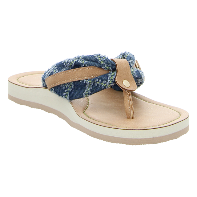 Tamaris - 1-27109-42-804 - 1-27109-42-804 - denim comb - Zehentrenner