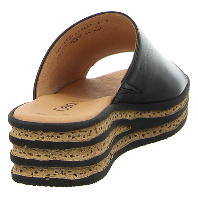 Gabor Damen Pantoletten Comfort - Bequeme Slipper Mit Mehrweite H | 5cm Absatz