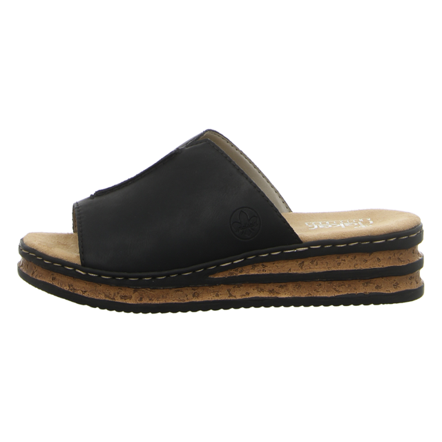 Rieker - 629M9-00 - 629M9-00 - schwarz - Pantoletten