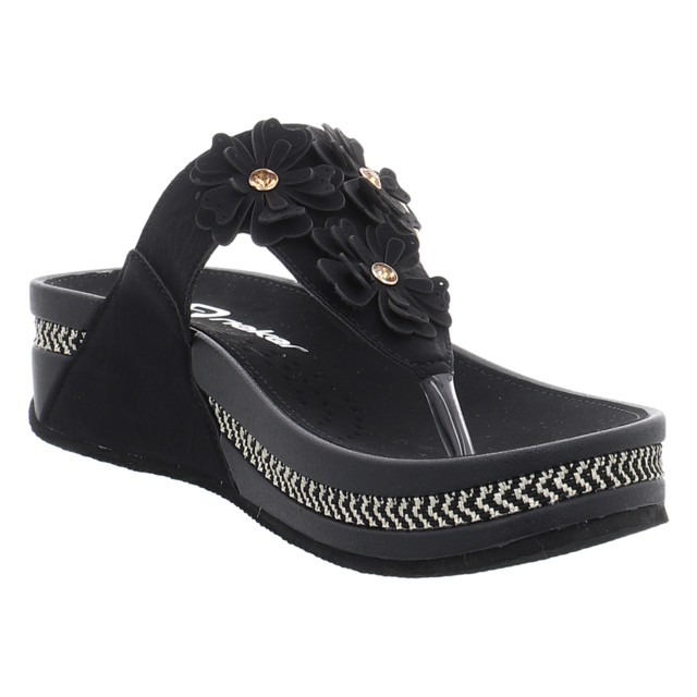 Rieker - V1466-00 - V1466-00 - schwarz - Zehentrenner