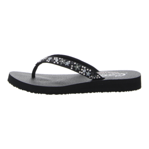 Zehentrenner - Skechers - Meditation-Dancing Daisy - black