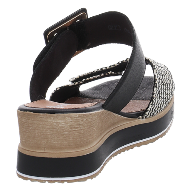 Remonte - D6463-03 - D6463-03 - schwarz-crema/schwarz - Pantoletten