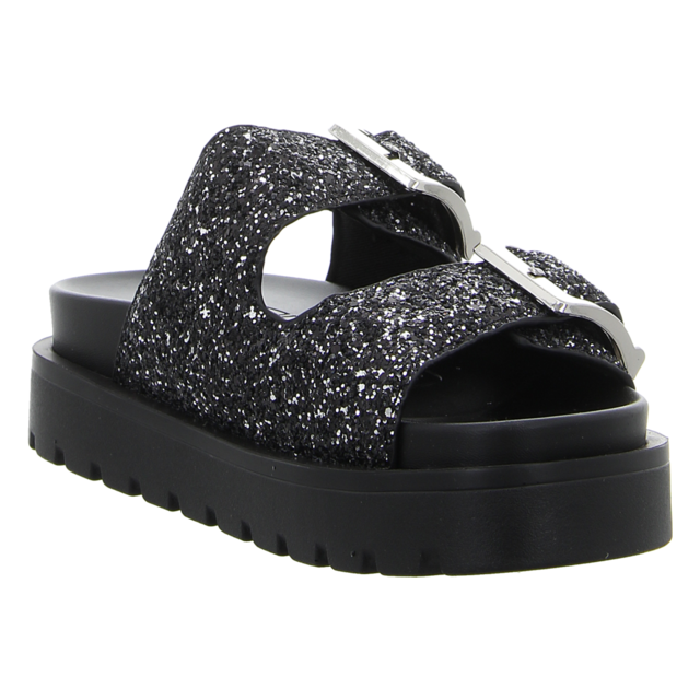 Buffalo - 1602341 - Raya Ari Glam - black/silver - Pantoletten