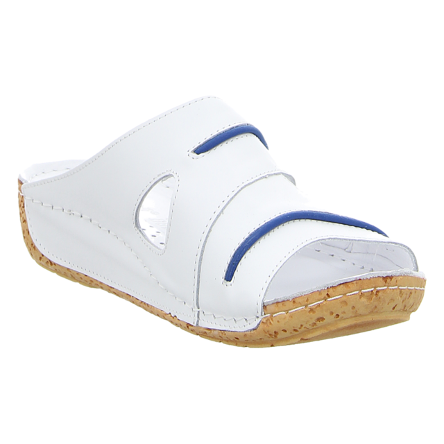 Gemini - 336054-02/018 - 336054-02/018 - weiss/blau - Pantoletten