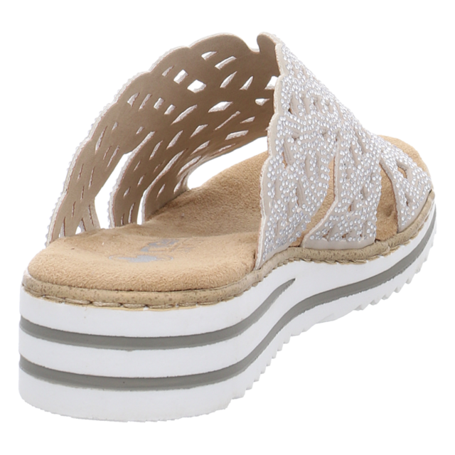 Rieker - V0689-63 - V0689-63 - beige - Pantoletten