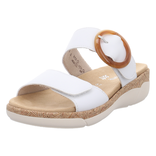 Remonte - R6858-80 - R6858-80 - weiss - Pantoletten