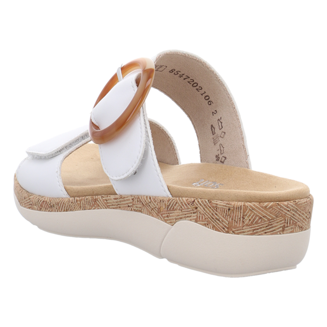 Remonte - R6858-80 - R6858-80 - weiss - Pantoletten