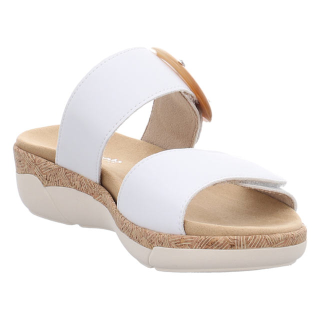 Remonte - R6858-80 - R6858-80 - weiss - Pantoletten