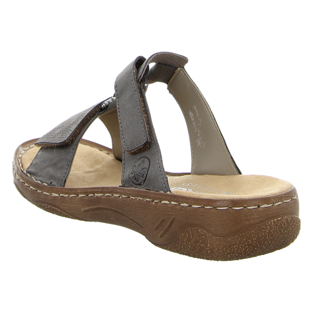 Rieker - V2885-42 - V2885-42 - grau - Pantoletten