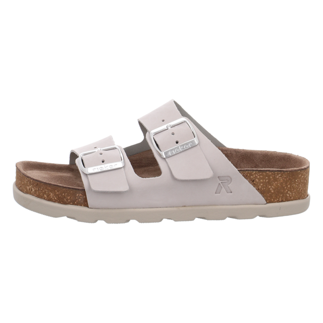 Rieker - V3190-40 - V3190-40 - grau - Pantoletten