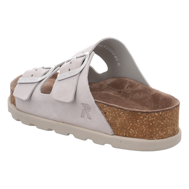 Rieker - V3190-40 - V3190-40 - grau - Pantoletten