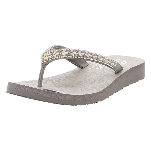 Skechers - 119777 TPMT - Meditation - Lucky O - taupe/rhinestone - Zehentrenner
