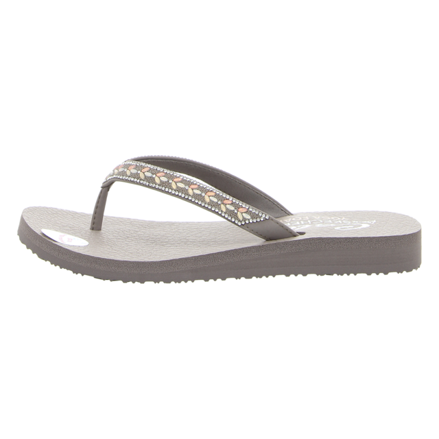 Skechers - 119777 TPMT - Meditation - Lucky O - taupe/rhinestone - Zehentrenner