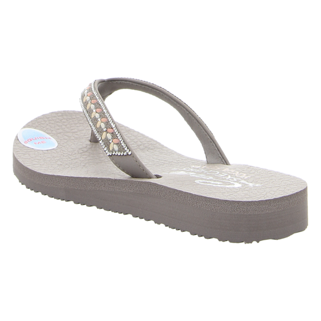 Skechers - 119777 TPMT - Meditation - Lucky O - taupe/rhinestone - Zehentrenner