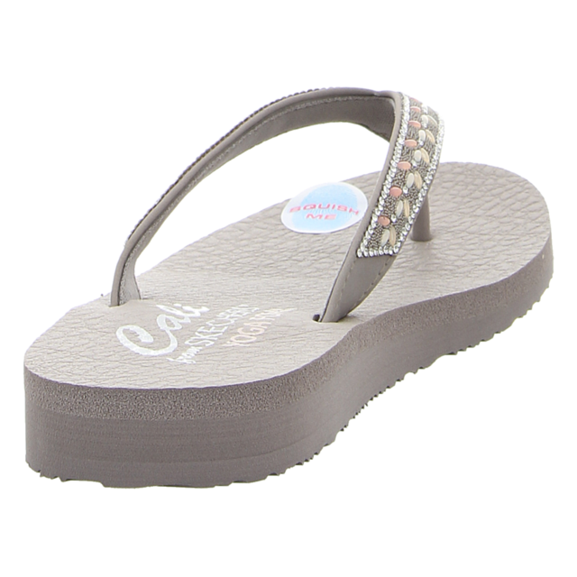 Skechers - 119777 TPMT - Meditation - Lucky O - taupe/rhinestone - Zehentrenner