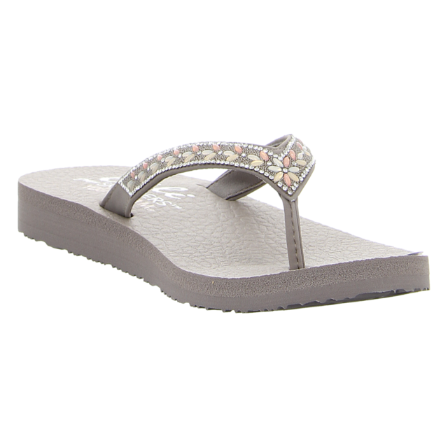 Skechers - 119777 TPMT - Meditation - Lucky O - taupe/rhinestone - Zehentrenner