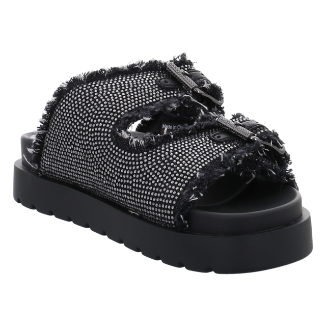 Buffalo - 1602291 - Eve Ari Spark - black/grey - Pantoletten