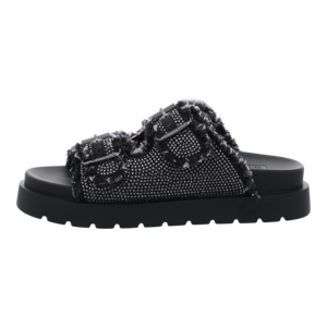 Pantoletten - Buffalo - Eve Ari Spark - black/grey