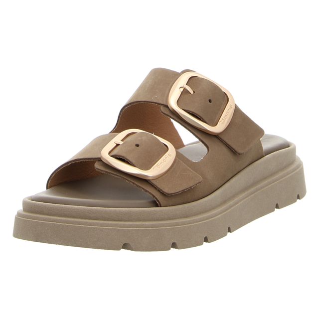 Tamaris - 1-27239-42-353 - 1-27239-42-353 - taupe - Pantoletten