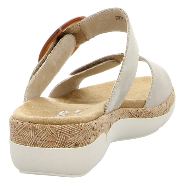 Remonte - R6858-60 - R6858-60 - beige kombi - Pantoletten