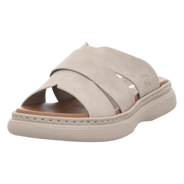 Rieker - V3089-62 - V3089-62 - beige - Pantoletten