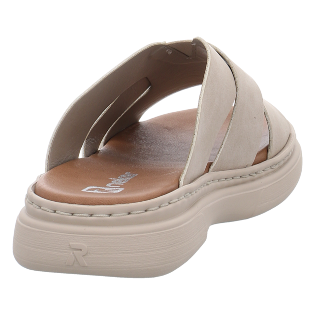 Rieker - V3089-62 - V3089-62 - beige - Pantoletten