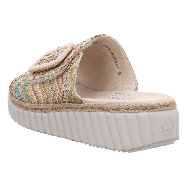 Rieker - 69253-91 - 69253-91 - pastell - Pantoletten
