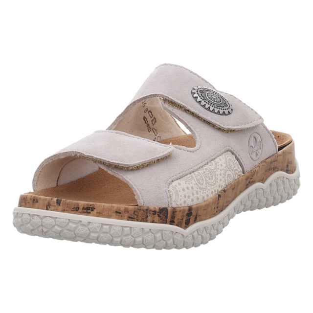 Rieker - V0302-60 - V0302-60 - beige - Pantoletten