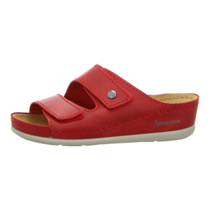 Pantoletten - Dr. Brinkmann - Villora - rot