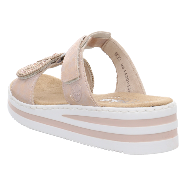 Rieker - V0200-90 - V0200-90 - gold - Pantoletten