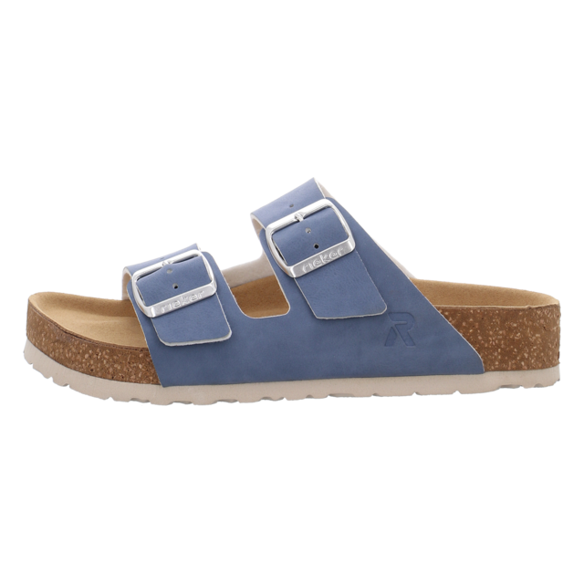 Rieker - V6391-14 - V6391-14 - blau - Pantoletten