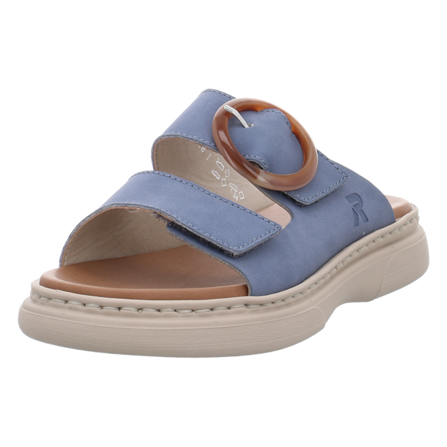 Rieker - V3050-14 - V3050-14 - blau - Pantoletten