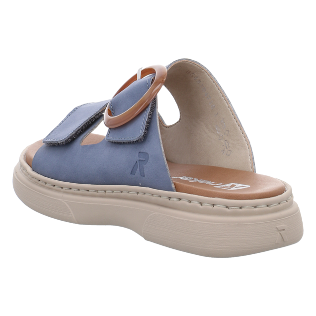 Rieker - V3050-14 - V3050-14 - blau - Pantoletten