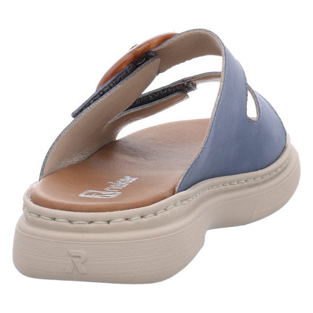 Rieker - V3050-14 - V3050-14 - blau - Pantoletten