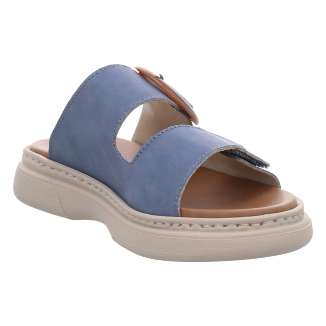Rieker - V3050-14 - V3050-14 - blau - Pantoletten