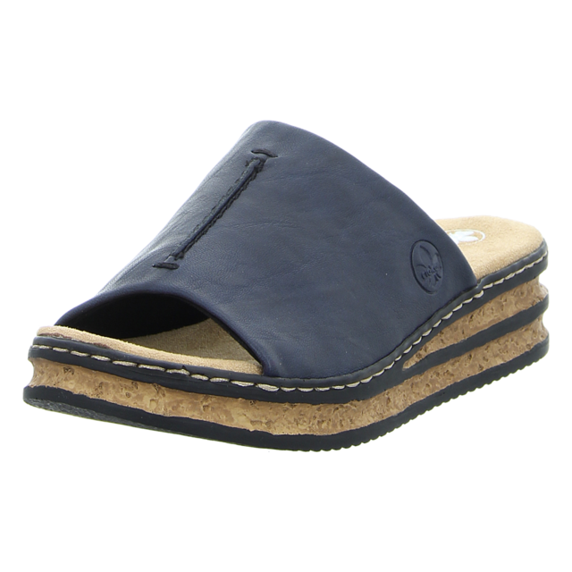 Rieker - 62905-14 - 62905-14 - blau - Pantoletten