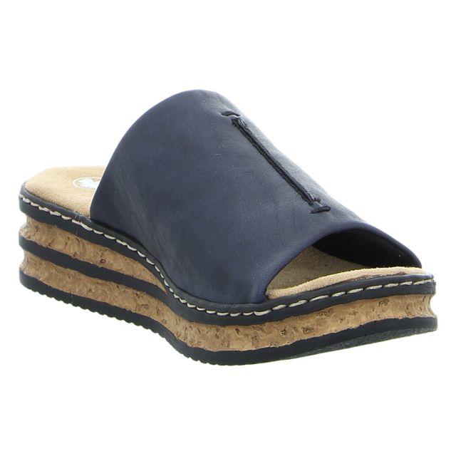 Rieker - 62905-14 - 62905-14 - blau - Pantoletten
