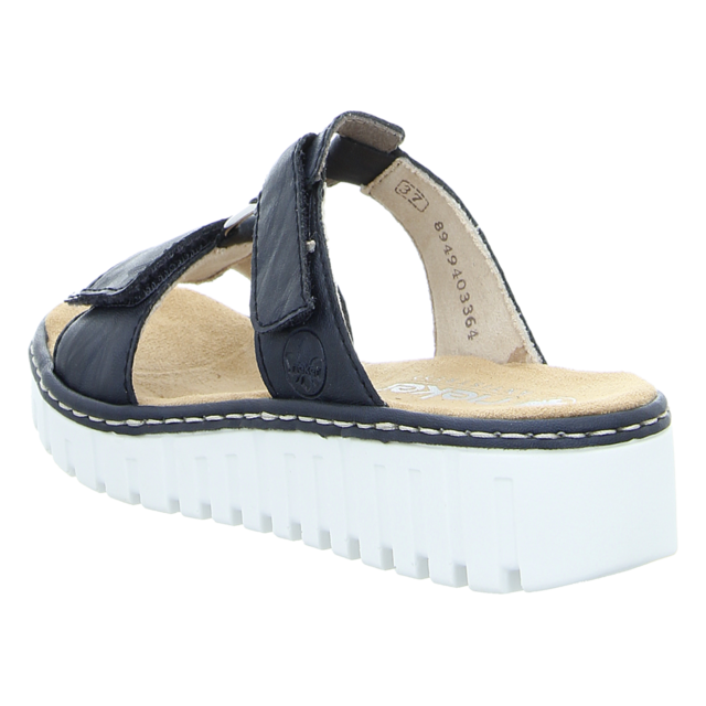 Rieker - V1396-14 - V1396-14 - blau - Pantoletten