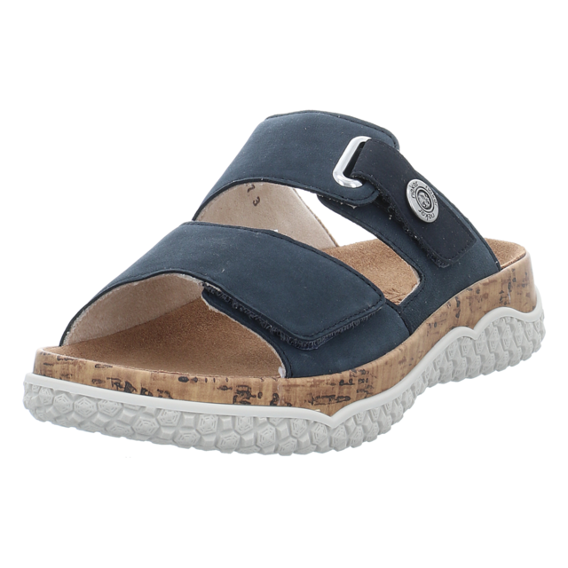 Rieker - V0300-14 - V0300-14 - blau - Pantoletten